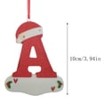 thumbnail image 3 of putnchl Christmas Tree Decoration Pendant Personalized Christmas 26 Letter Ornaments, 3 of 3