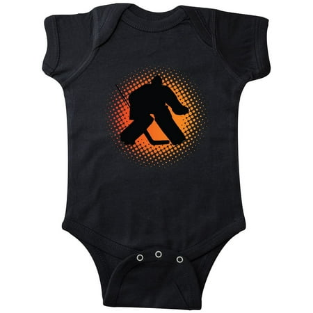 

Inktastic Ice Hockey Goalie Sports Gift Baby Boy or Baby Girl Bodysuit