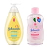Johnsons Baby Shampoo Head to Toe 500ml with Johnsons Baby Oil 300ml