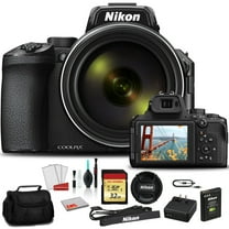 Nikon COOLPIX P950 Digital Camera | 16 MP | 83x Zoom Lens | 4K Video | 32GB SD Card Kit | International Model