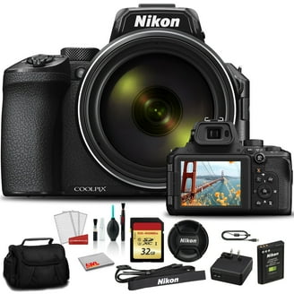 Nikon Coolpix P510 16.1 Megapixel Bridge Camera, Black - Walmart.com