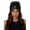 Cross Style, variant on Black Leather Skull Headscarf Adjustable Fashion Biker Hat Motorcycle Skull Cap with Snug Fit for Riding Outdoor Activities Skull Style