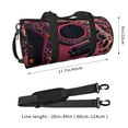 thumbnail image 2 of Sikiie Romantic Heart Guitar Duffel Bag, Travel Bag, Sports Gym Bag - Ideal for Sports, Gym, Overnight Stays, 2 of 6