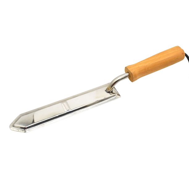 Raspador De Miel Eléctrico Cuchillo de miel de calor automático eléctrico, raspador de corte de colmena de apicultor (UE) Tmvgtek Libre de BPA