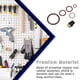 thumbnail image 4 of Eigraketly Kit de 7 Uds., Kits de goma de reparación de valor, juego de mano de obra fina y duradera, válvulas de mantenimiento, tubería, Herramientas y ferretería, 4 of 6