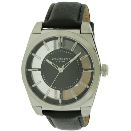 Kenneth Cole New York Transparency Leather Mens Watch 10027837
