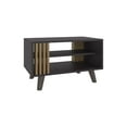 thumbnail image 5 of Dining Tables Shawnee Coffee Table With Open Storage Shelf, Living Room Center Table, Black/ Natural Oak,Coffee Tables, 5 of 7