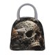 thumbnail image 1 of Balery Vintage Pattern Flower Skull Bolsa de Almuerzo para Mujeres, Caja de Almuerzo, Bolsa de Almuerzo Pequeña Impermeable, Tote de Almuerzo Reutilizable con Gran Capacidad, 1 of 6