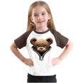 thumbnail image 4 of RXIRUCGD 2025 Vêtements d'Été pour Enfants Tout-Petits Garçons Filles Mode Mignon Col Rond Imprimé Manches Courtes Haut, 4 of 7