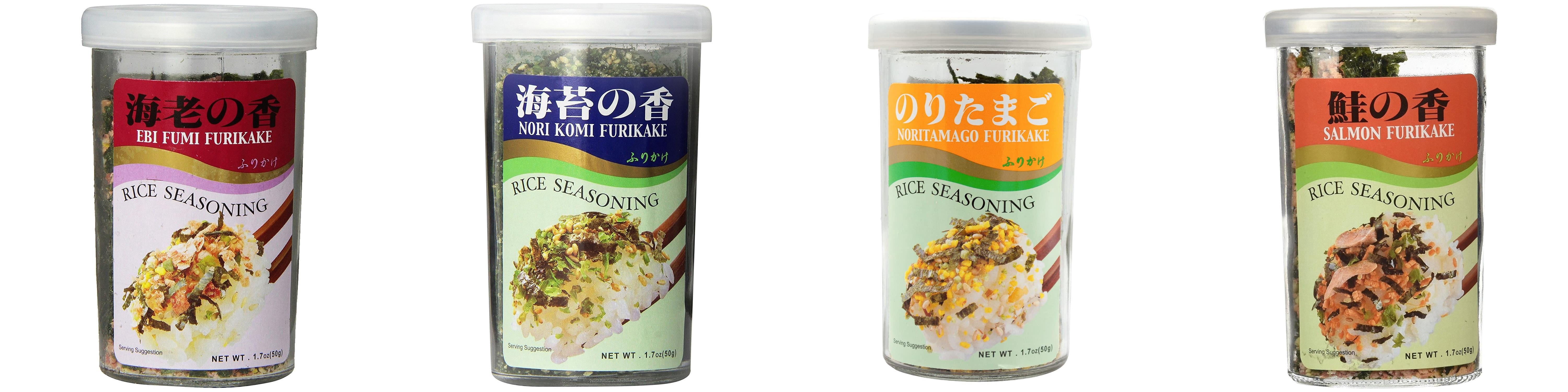 Pack of 10, Jfc International Ajishima Furikake Nori Komi Rice