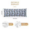 thumbnail image 3 of Lsque Police Car Body Pillow Case Cover,Ultra-Soft Microfiber Bed Pillow Cases 20x54 inches,Elegant Bedding,Breathable Durable Pillow Cover with Envelope Closure, 3 of 8