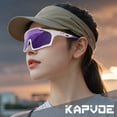 thumbnail image 2 of Kapvoe Cycling Glasses New Version Bicycle Goggles Mountain Road Bike Eyewear Multi Colors Running Hiking Driving Glasses UV400, 2 of 5