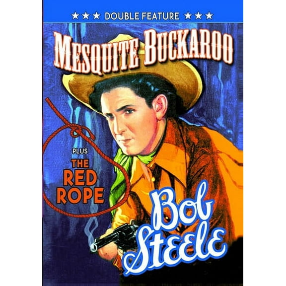 Bob Steele Double Feature: Mesquite Buckaroo / The Red Rope (DVD), Alpha Video, Western