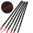 thumbnail image 4 of WEISIPU 6pcs Waterproof 12''/15 DC 12V Motor LED Strip Underbody Light For Car Motorcycle, 4 of 5