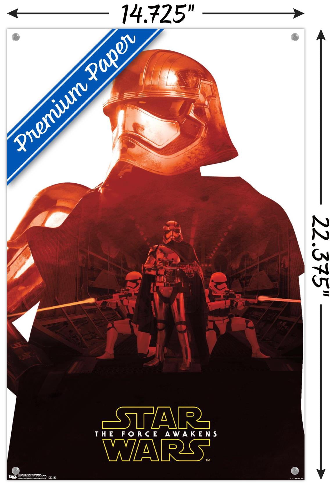 Star Wars: The Force Awakens - Captain Phasma Badge