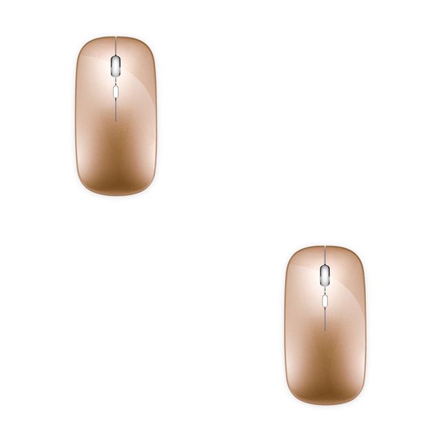 Tholdsy Ordenador portátil de trabajo para oficina en casa, controlador de ratón inalámbrico de 2,4 Ghz, recargable gratis, ratón Type1 NO1
