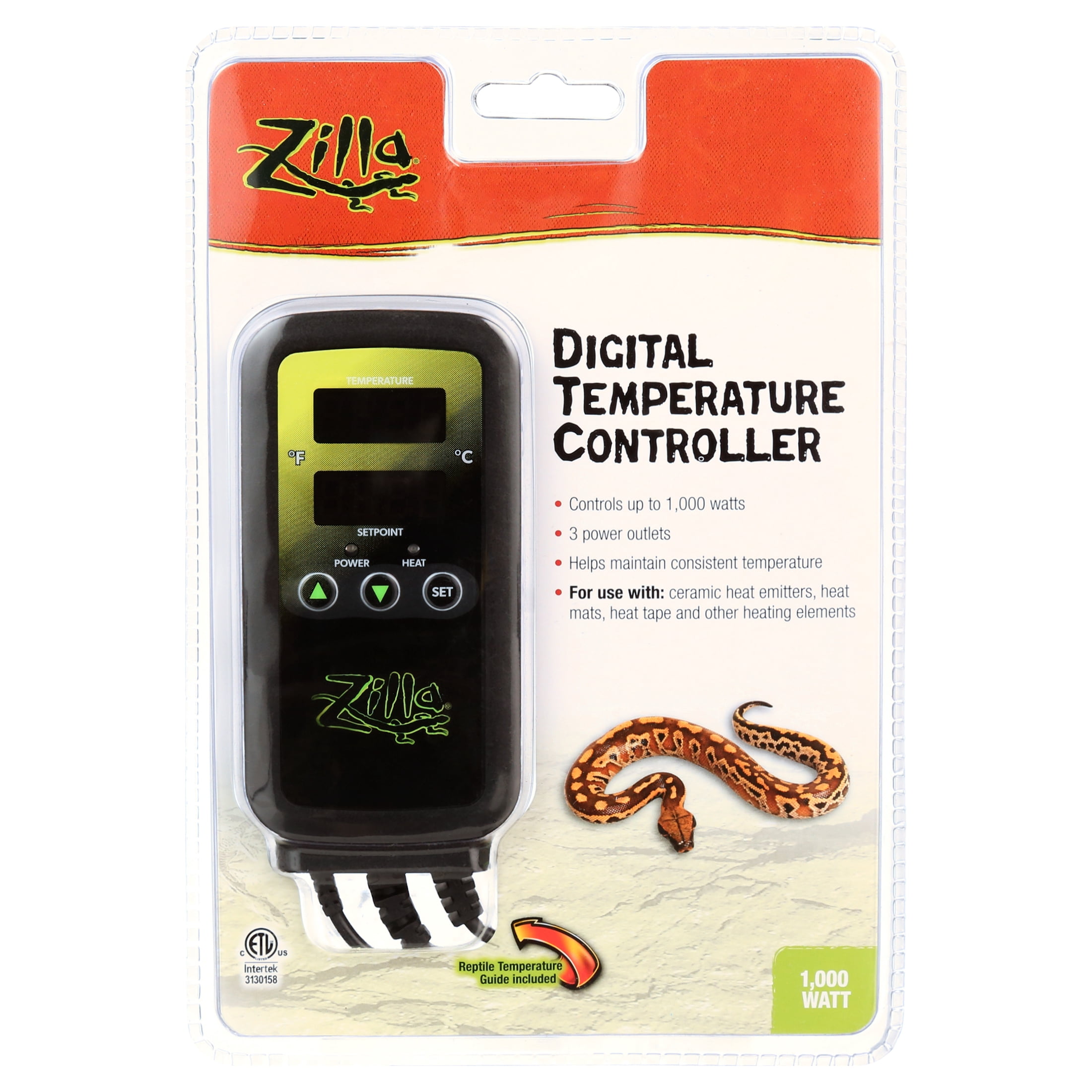 Zilla Digital Temperature Controller 1000 watt