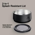 thumbnail image 4 of Plato para Mascotas Stanley Aislado de Acero Inoxidable Negro de 710 ml, 4 of 9