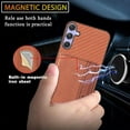 thumbnail image 3 of Case For FOXDOCK Samsung Galaxy S25 Stand Function RFID Blocking Magnetic Card Holder Complete Camera Safety, 3 of 5