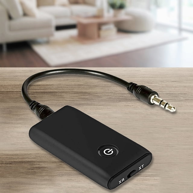 Adaptador de transmisor 2 en 1 USB recargable Compatible con Bluetooth 5.0 de baja latencia Hugtrwg Para estrenar