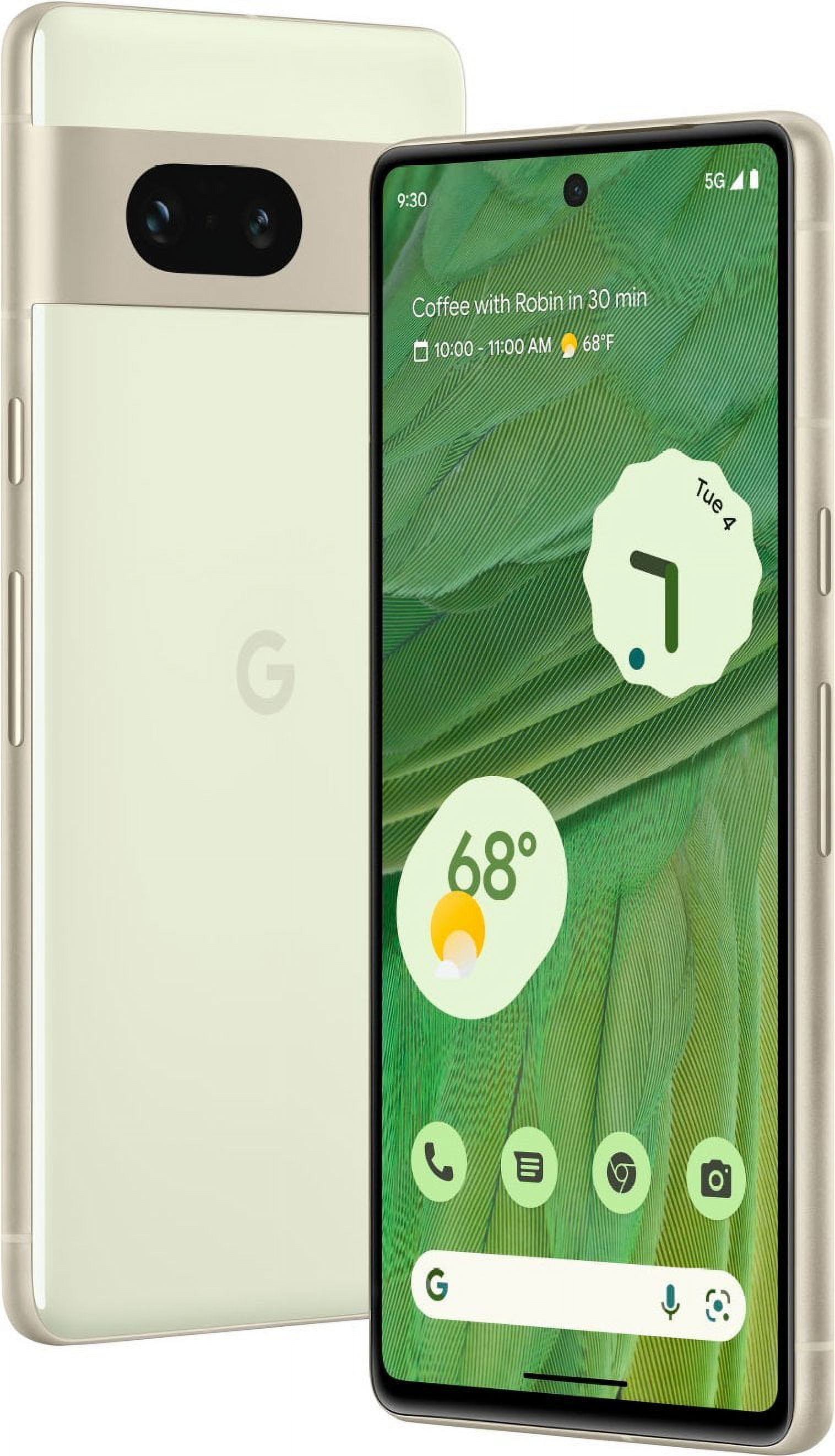 Pixel7 128GB グリーン 箱なし 本体のみ　機能通常　背面割れあり Google Pixel 7, 128GB, Unlocked, Lemon Grass, Restored, Excellent