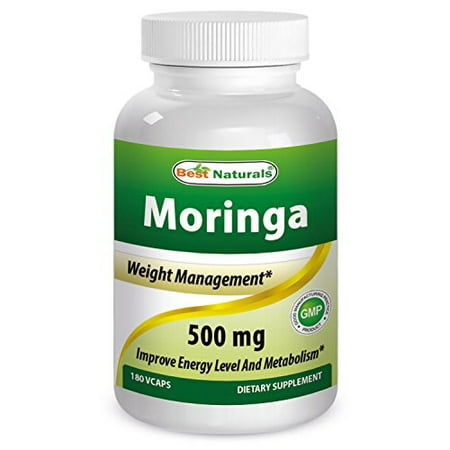 Best Naturals Moringa 500 mg, 180 Ct (Best Moringa Powder Reviews)