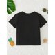 thumbnail image 3 of Camiseta de algodón con estampado de dinosaurio "Big Sister" para niña: bonita y cómoda camiseta de manga corta con cuello redondo, el regalo perfecto para el verano., 3 of 7