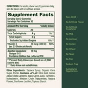 Natures Bounty Probiotic Gummies for Digestive Gut Health and Immune Support, Multi-Flavored, 60 Ct
