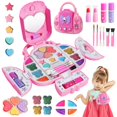 thumbnail image 1 of Kit de maquillaje Topsolid Kids para niña con espejo, lavable a partir de 3 años, 1 of 7