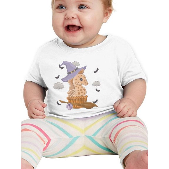 Cute Baby Seahorse In Basket T-Shirt Infant -Image by Shutterstock,  12 Months