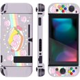 thumbnail image 4 of Back Cover for Nintendo Switch Console, NS Joycon Handheld Controller Protector Hard Shell, Dockable, 4 of 5