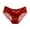 RD1, variant on Women's Bow Sexy Cut Hollow Mesh Underwear - Low Waist Seamless Satin Nude Triangle