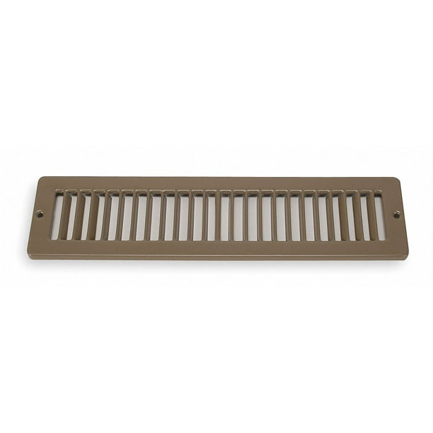 Toe Space Grille,2x12,Brown
