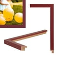 thumbnail image 2 of Maroon Picture Frame Modern Popular Custom Size Framing, 2 of 6