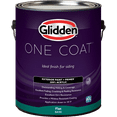 thumbnail image 2 of Glidden One Coat Exterior Paint and Primer, Aqua Whisper / Blue, 5 Gallon, Flat, 2 of 7
