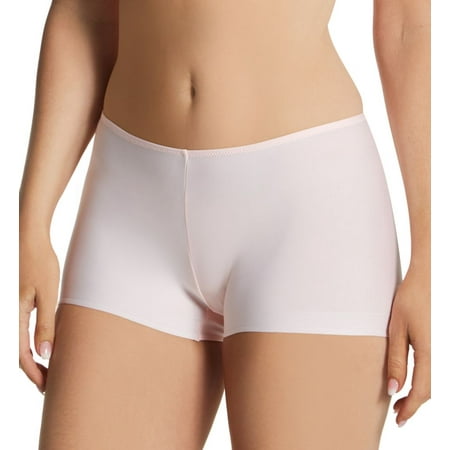 Women s Naomi & Nicole A216 Wonderful Edge Boyshort Panty (Veiled Rose L)