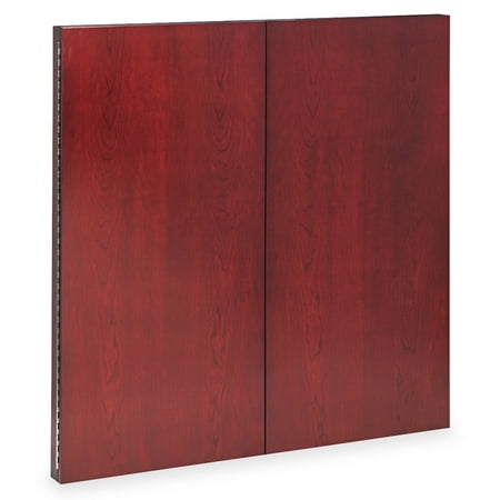Mayline Corsica Series Veneer Dry Erase Presentation Board 48 x 48 Sierra Cherry Frame CTMBCRY