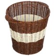 thumbnail image 1 of Milisten Papelera Tejida Con De Rattan Para Oficina Con Ventilación Y Capacidad Amplia, 1 of 6