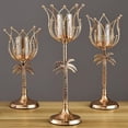 thumbnail image 3 of Metal Nordic Style Tealight Candle Holder for Ceremony Tabletop Decoration, 3 of 7