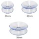 thumbnail image 5 of Paquete de 10 ventosas transparentes antideslizantes de doble cara, almohadillas antideslizantes de vidrio para mesa de café, patas de fijación de escritorio transparentes para protección de muebles de ventanas del hogar (tamaño: 30 mm) Kuyhfg Bienvenido a Kuyhfg, 5 of 5