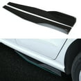 thumbnail image 4 of 2PCs Universal Car Body Styling Side Skirt Rocker Splitters Diffuser Winglet Kit Black, 4 of 7