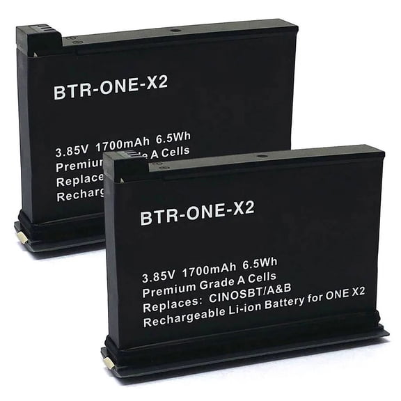 Replacement for Insta360 ONE X2 Battery (2-Pack, 1700mAh)