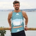 thumbnail image 6 of Goofa Bathtub with Soap Bubbles Pattern Men's Workout Tank Top Slim-Fit Tank Quick Dry Fit Muscle Tank Top Beach Tank Top Bodybuilding Sleeveless T Shirt-XX-Large, 6 of 7