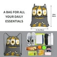 thumbnail image 2 of Xecao Bee Kind for Drawstring Bags,Pull String Backpack Bags,String Bag Sackpack, 2 of 6