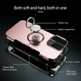 thumbnail image 7 of SOATUTO For iPhone 13 Pro 6.1 inch Phone Case with 360 Rotating Metal Ring Kickstand Carbon Fiber Trim & Rubber Bumper Shockproof Protective For Apple iPhone 13 Pro 6.1 inch 2021 - Rose Gold, 7 of 7
