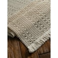 thumbnail image 3 of Hotian Macrame Linen Fall Table Runner with Tassel for Kitchen Dining and Home Decor Beige 78.7 x 11.8", 3 of 4