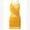 Yellow, variant on IBTOM CASTLE Floral Rhinestone Fringe Tassel Latin Dance Dress for Girls 1920s Fapper Dress Kids V Neck Cross Back Ballroom Dance Outfit 5-6 Years Sky Blue