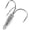 8/0-1.02oz-5pcs (Silver), variant on Snagging Hooks Weighted Treble Hooks Large Snagging Treble Hooks Big Bunker Snag Hooks Weighted Fishing Hooks for Salmon Baitfish Trout 8/0 10/0 12/0 14/0