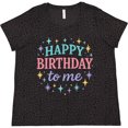 thumbnail image 3 of Inktastic Happy Birthday to Me Women's Plus Size T-Shirt, 3 of 5