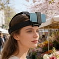 thumbnail image 4 of Head-Mounted Phone and Action Camera Mount for First-Person Cycling and Motorcycle Shooting Adjustable Comfortable Support Strap, 4 of 6